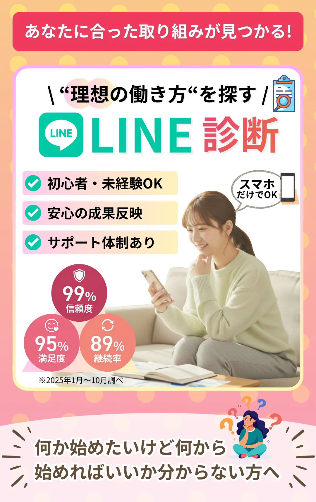 LINEで診断